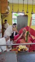 H.H. Swamiji's visit to Arekal Mahasati Temple 